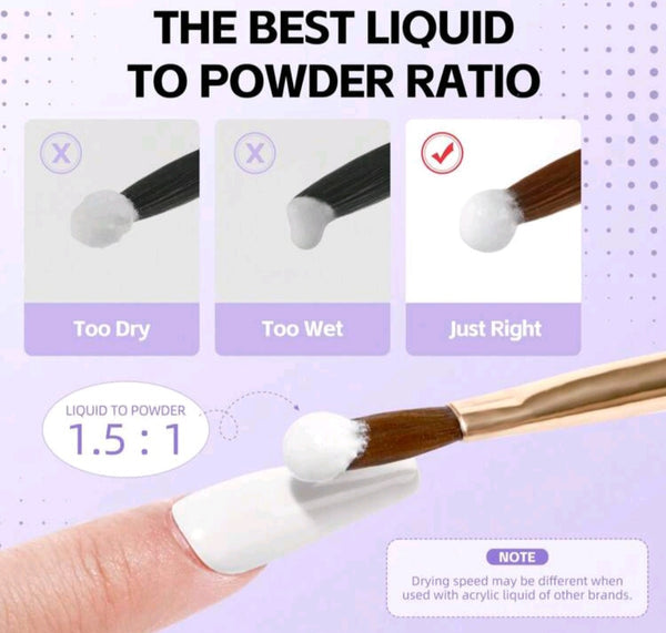 39PCS Acrylic Nail Kit With Everything For Beginners