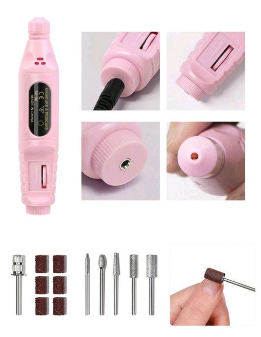 Electric Nail File Nail Drill Machine Kit